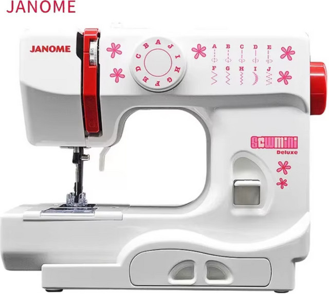 Janome 525B Mini-Computer-Nähmaschine in Weiß - Bild 1