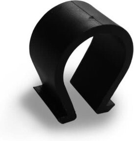 K2 Systems Kabel-Clip Omega 1005394 in Schwarz aus Kunststoff - Bild 1