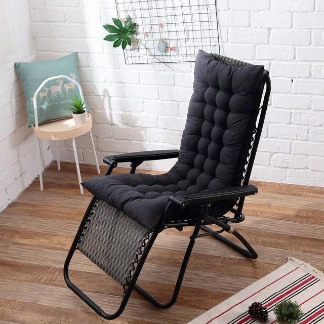Yiran Furniture Sitzkissen rechteckig in Schwarz, B/H: 40 x 110 cm - Bild 1