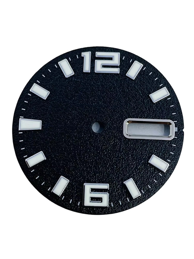 Goutent Armbanduhr, schwarzes Zifferblatt, NH36-Uhrwerk, 28,5 mm - Bild 3