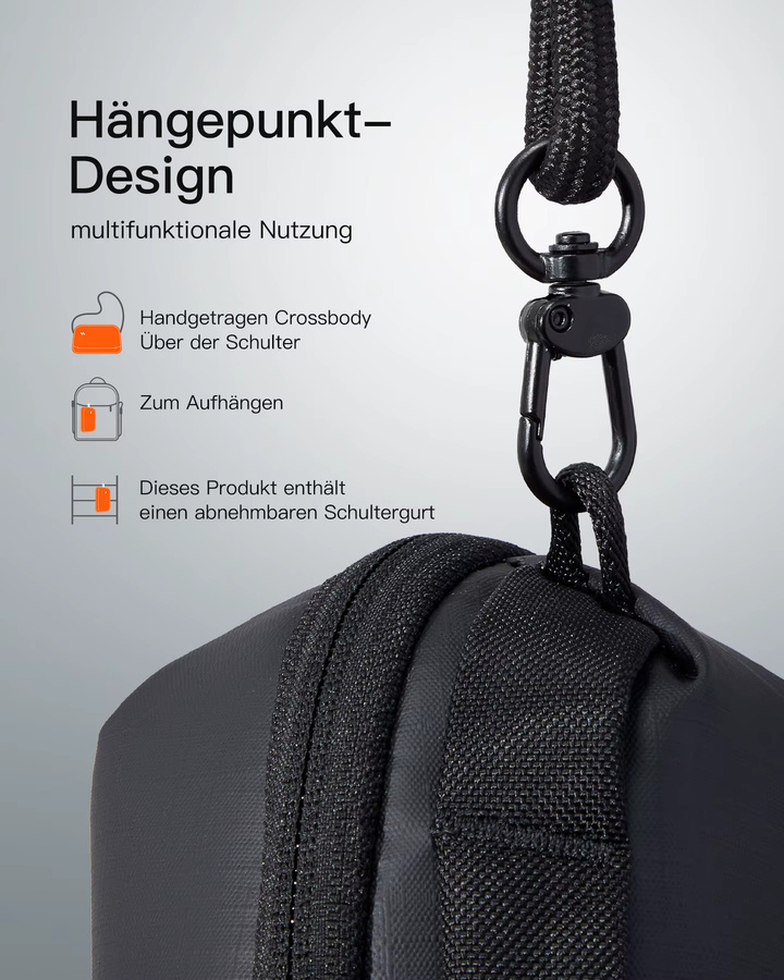 Inateck Organizer für Elektronisches Zubehör, wasserresistente Reisetasche, ABM35S - Bild 5