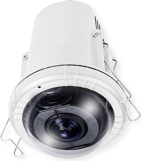 Vivotek FE9192-H Fisheye Netzwerkkamera mit 12MP, 360° Sichtfeld, WDR Pro, Smart Stream III und Smart VCA in Weiß - Bild 1