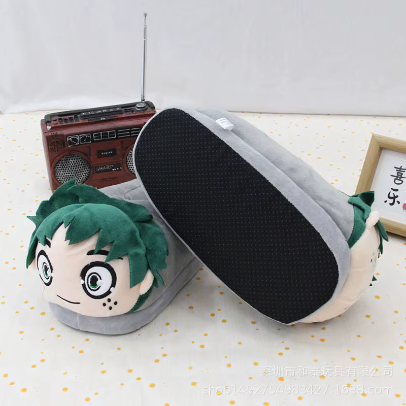 Bandai My Hero Academia Midoriya Izuku Anime Plüsch Hausschuhe - Bild 4