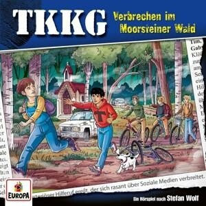 TKKG - 215/Verbrechen im Moorsteiner Wald von Stefan Wolf, Audio-CD - Bild 1