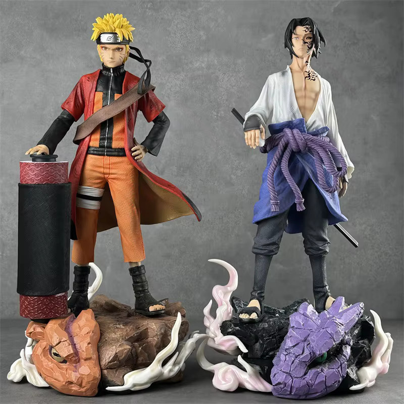 Naruto Anime Figur Naruto Sasuke, Modell PVC-Statue, 28cm - Bild 4