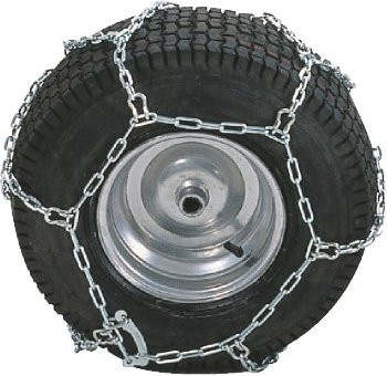 AL-KO Schneeketten Rallye 18x8,5-8 für AL-KO Rasentraktoren in Silber - Bild 1