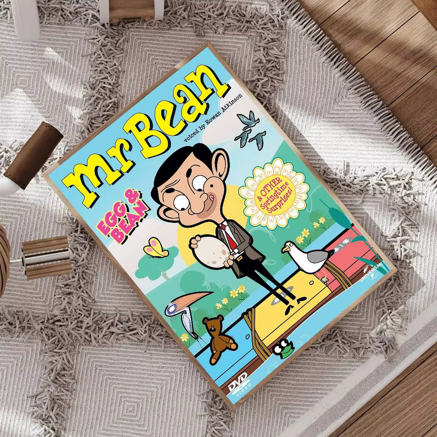 Mr. Bean Movie Cartoon-Animation wasserfeste Poster und Papieraufkleber für Kaffeehaus und Bar - Bild 4