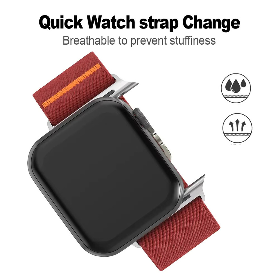 Apple Uhrenarmband Nylon, geflochten, Unisex - Bild 4