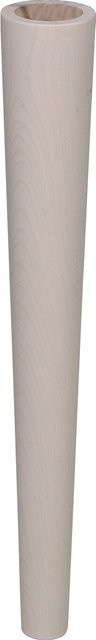 Dieda Möbelfuß Rund aus Holz in Ahorn, Farbe Beige/Braun, Höhe: 40 cm, Durchmesser: 5,5 cm - Bild 1
