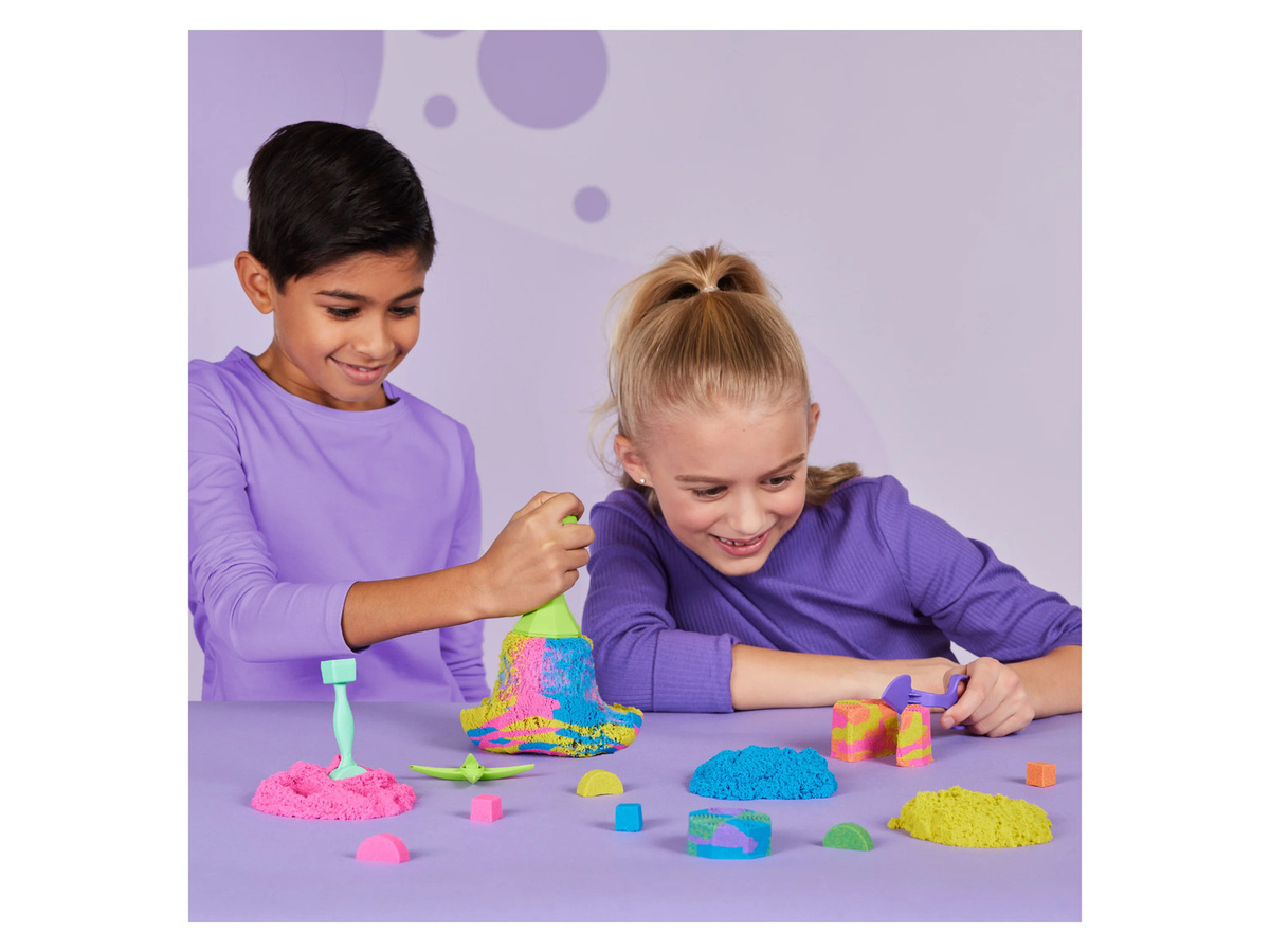 Kinetic Sand Squish N' Create Set Spielsand bunt - Bild 3