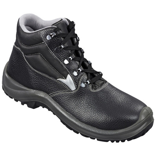 BULLSTAR Sicherheitsstiefel aus Büffelleder in Schwarz, Größe 42, nach EN ISO 20345 S3 - Bild 3
