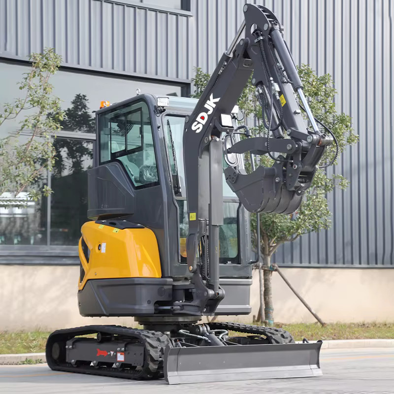 SDJK Kompakt-Minibagger als multifunktionaler Mehrzweckbagger mit 2 Tonnen oder 3 Tonnen Tragkraft - Bild 2
