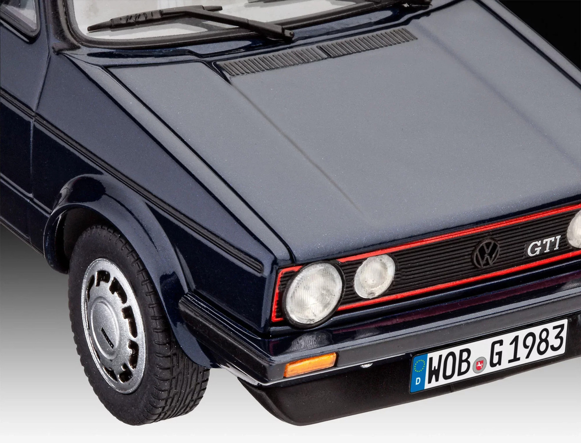 Revell Volkswagen Golf GTI Pirelli Automodell Bausatz 1:24 Grau - Bild 4