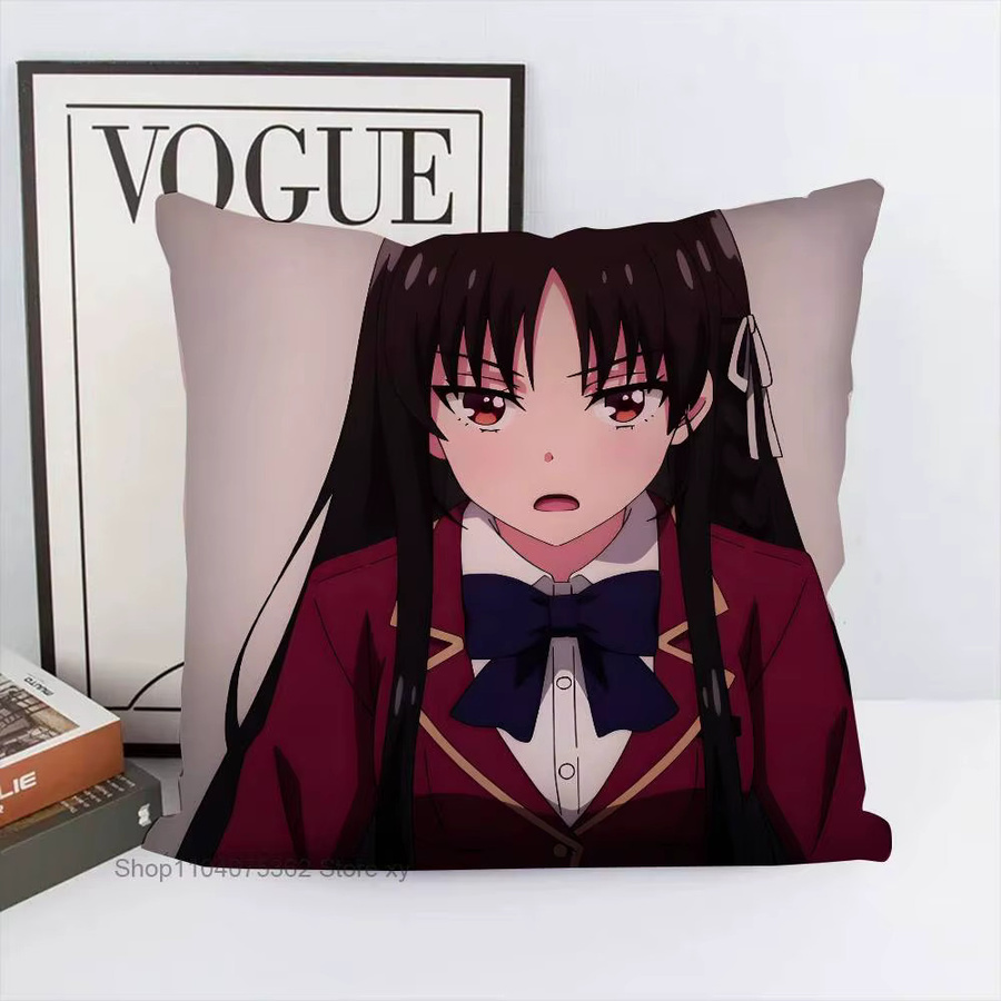 C-Classroom Of The E-Elite Anime-Kissenbezug, quadratischer Kissenbezug in Multicolour, B/B/B: 40 x 40 x 40 cm - Bild 6