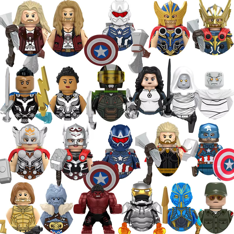 Hot Toys Thor Captain America Mini-Actionfiguren - Bild 2
