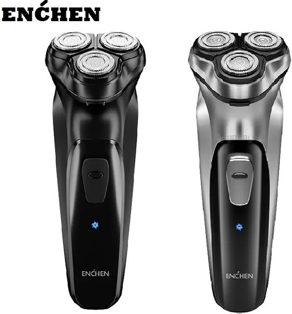 ENCHEN BlackStone Elektrorasierer für Herren, Black, Silver - Bild 1