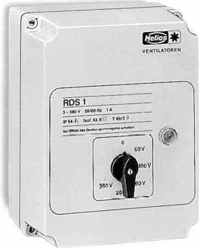 Helios RDS 1 Trafo-Drehzahlsteller mit Motorvollschutzeinrichtung, 3-Phasen, 1,0 A, Weiß - Bild 2