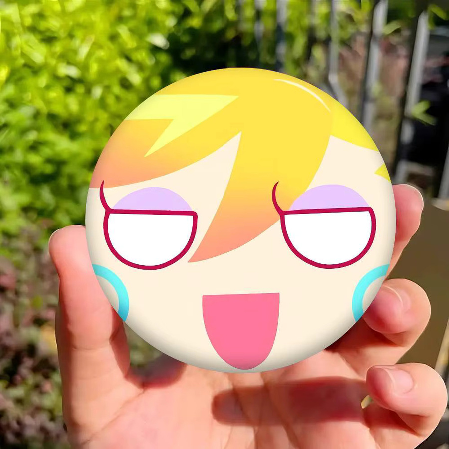Mesuca Brosche, Anime-Mädchen, Button Pin - Bild 4