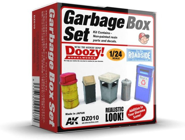 AK Interactive Garbage Box Set, Kunststoff, Bunt / Mehrfarbig - Bild 1
