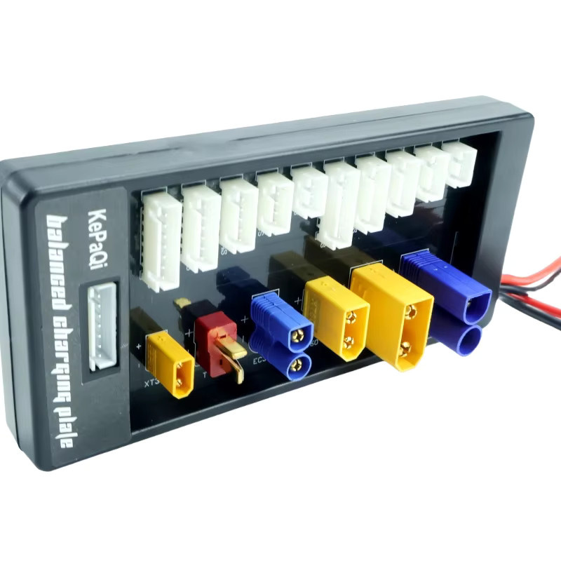 ISDT Batterie Lade Board 2-6S für Ladegeräte mit EC3, XT60, XT90 und XT30 Anschlüssen, Multicolor - Bild 3