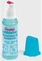 Pentel Roll'n Glue Bastelkleber für Papier und Kunststoff, transparent und blau, 1,0 l - Bild 1