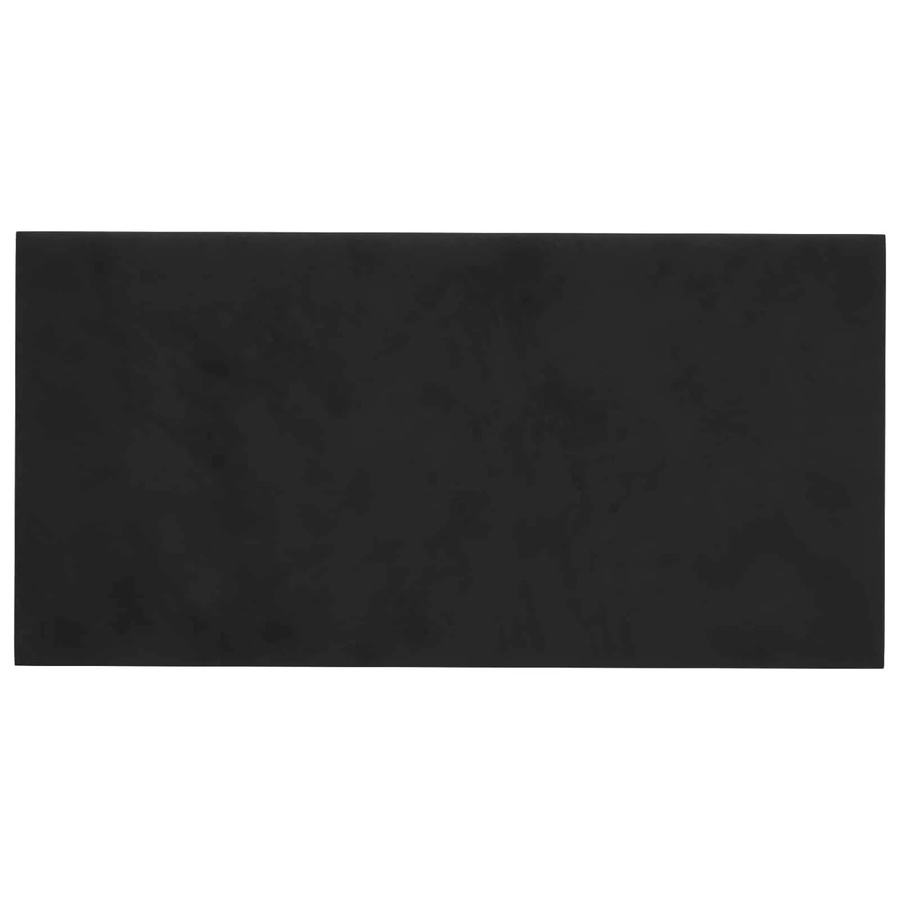 vidaXL 12er Set Wandkopfteile aus Samt in Schwarz, B/H: 60 x 30 cm - Bild 2