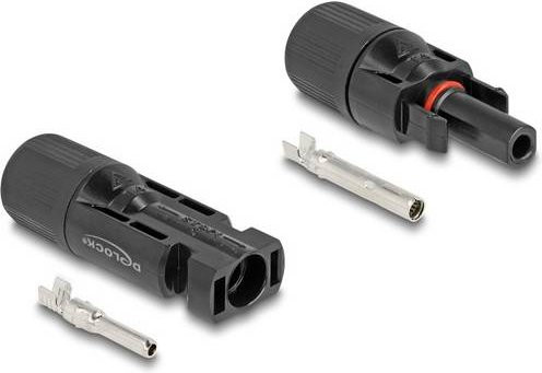 Delock 60670 Solar-Stecker 2.5mm² in Schwarz - Bild 1