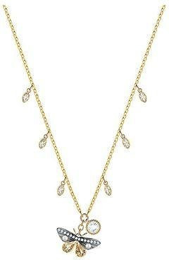 Swarovski Halskette, Gold, Kristall, Damen, Verspielt - Bild 1