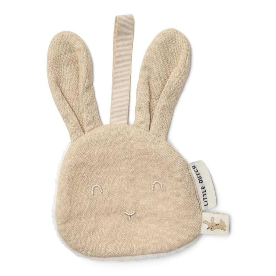Little Dutch Schnullertuch Baby Bunny in Beige aus Plüsch und Textil - Bild 1