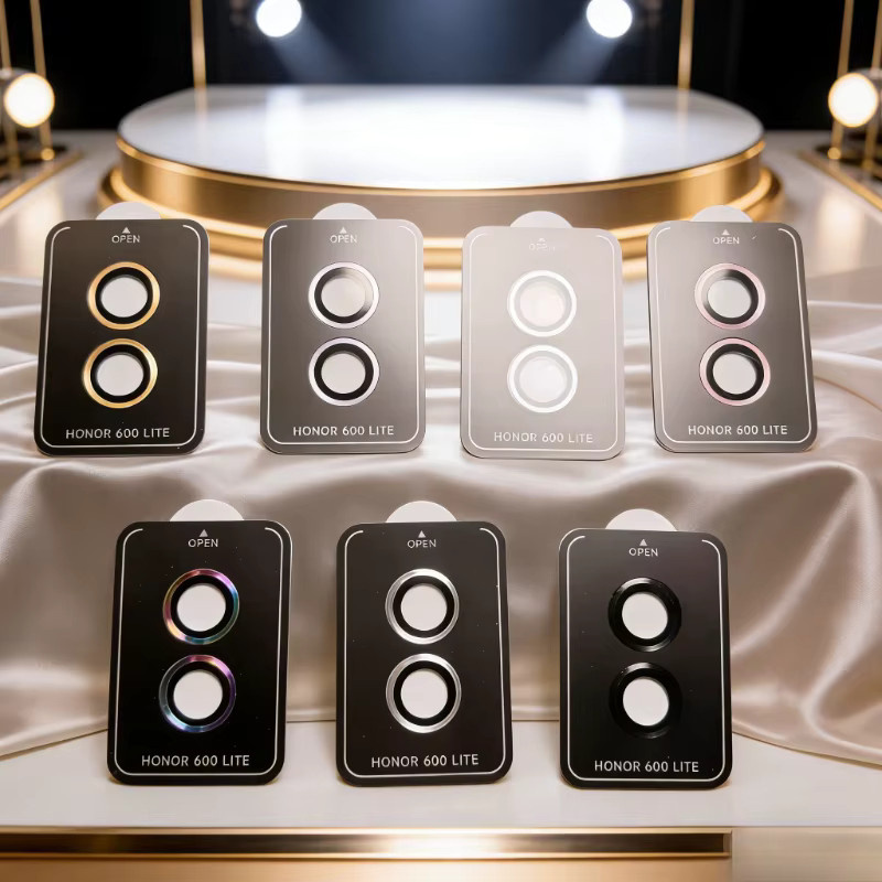HD Metall-Kameraobjektivschutzfilm für Honor 500 400 Pro Lite in Gold mit integriertem Legierungsring und Anti-Kratz-Schutz - Bild 2