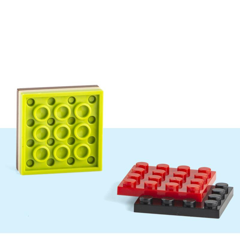 Yiran toy Bausteine 3031 Platten 4x4 20-teiliges Set bunt/mehrfarbig - Bild 1
