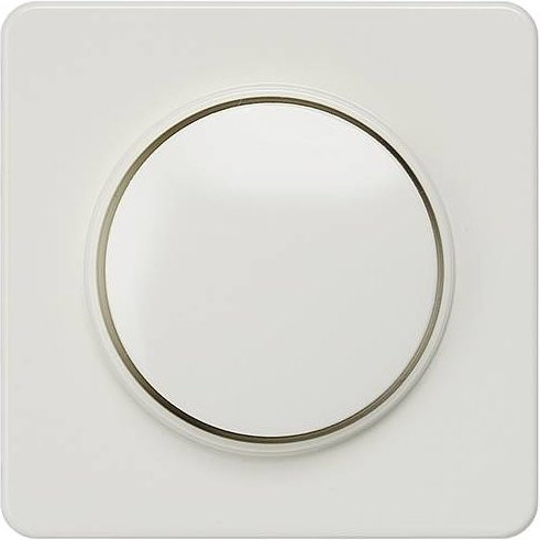 Siemens Delta Abdeckplatte für Dimmer mit Drehknopf in Titanweiß 5TC8904 - Bild 1