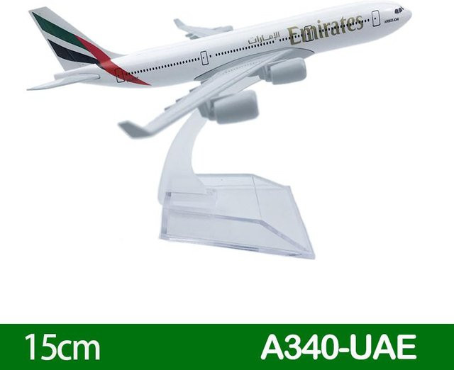 Linyi toy car Lufthansa Airways A340, Spielfahrzeug, Metall, 1:500, ab 14 Jahren - Bild 1