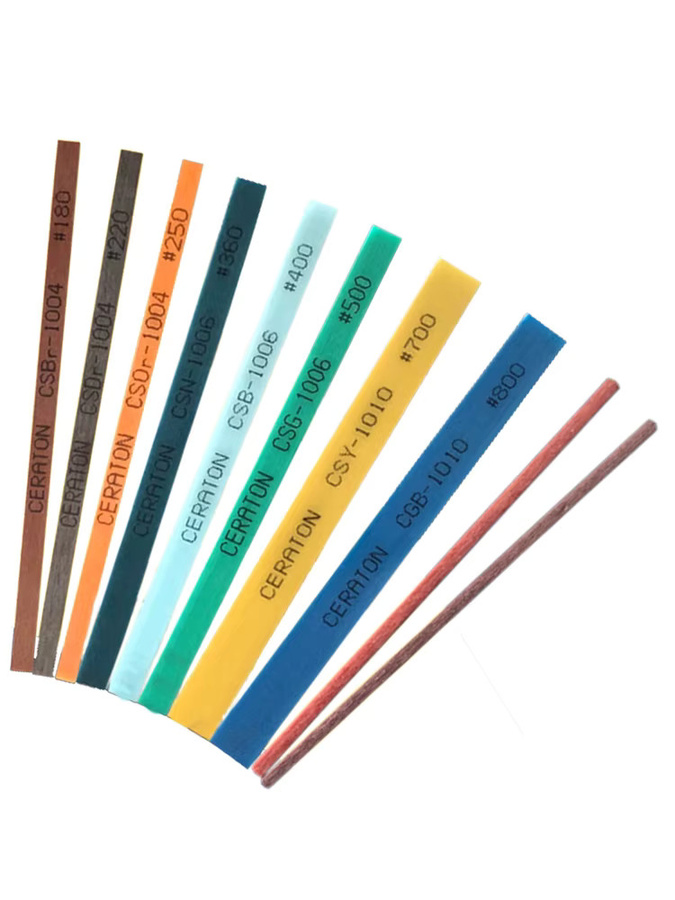 CERATON Keramik-Aluminiumoxidfaserstein zum Polieren von Formen und Entfernen von Feuermustern in Multicolor - Bild 3