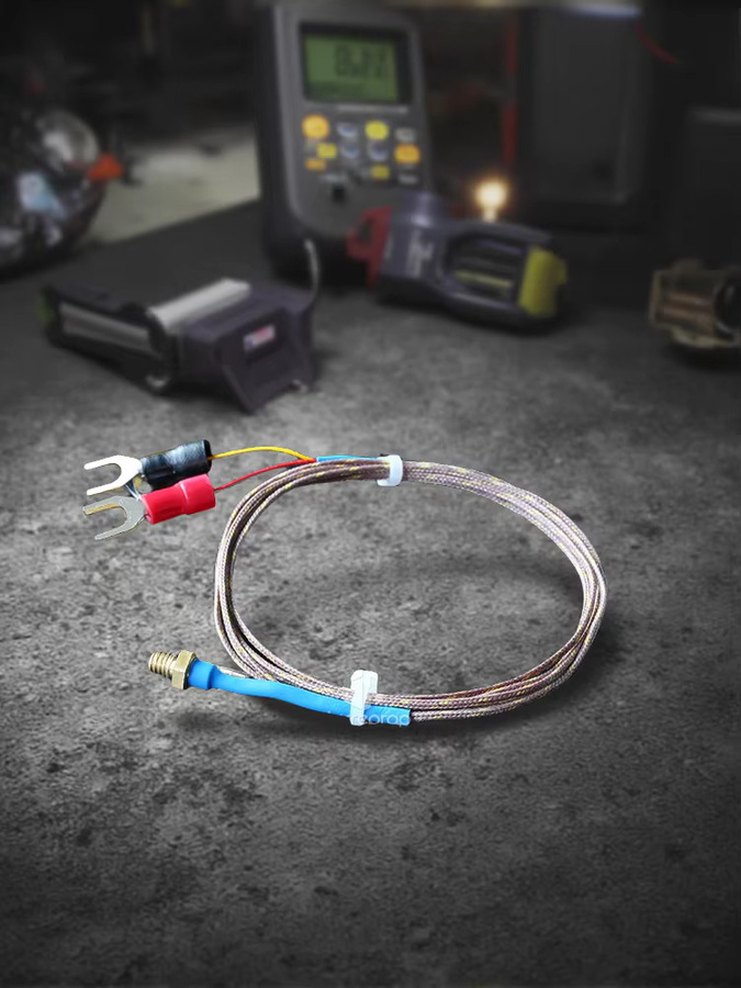 OMEGAGG-K-30-SLE Typ K Thermoelement mit Glasgeflecht-Isolierung für 3D-Drucker M3 M4 Stud K - Bild 1
