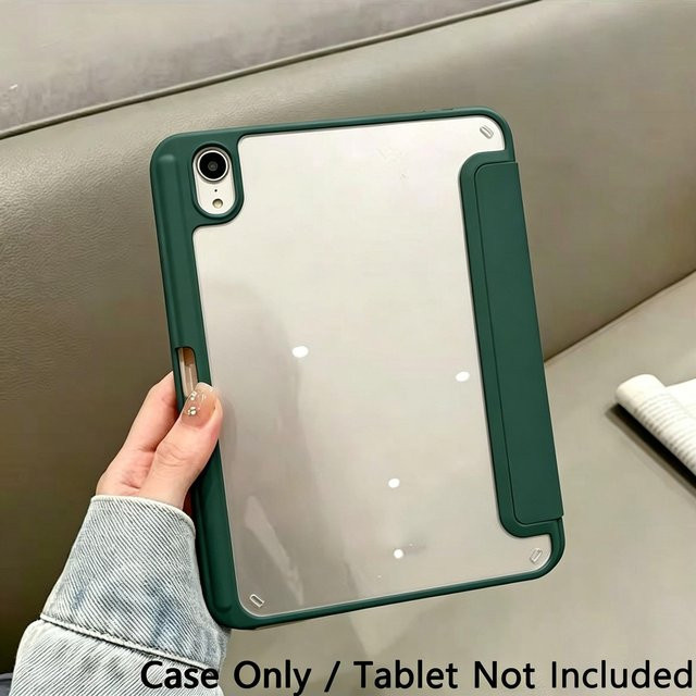 Hybride iPad Hülle für 11. Generation 11 Zoll und 10. Generation 10,9 Zoll mit Stifthalter in Grün - Bild 1