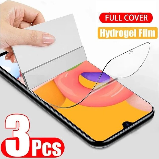 3er-Pack Hydrogel-Displayschutzfolie für Oppo Finden N5 PKH110 CPH2671 Satellite, Finden X8 Ultra, X9 Pro und X8S Plus, transparent - Bild 1