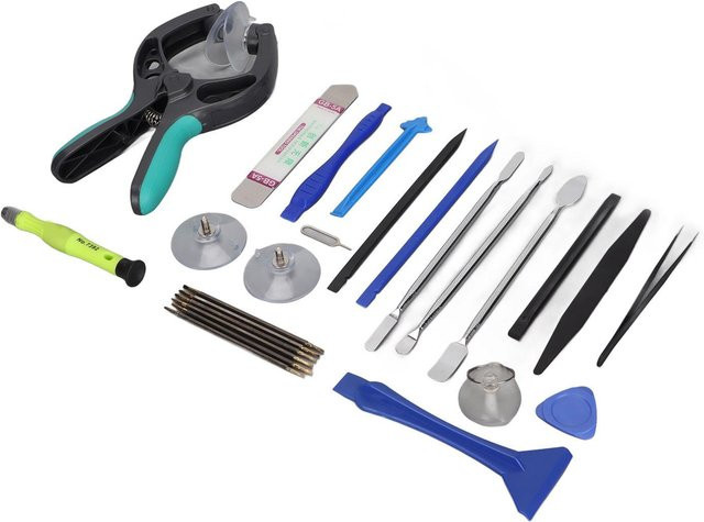 Koogeelife Handy-Bildschirm-Reparaturset 23 in 1 in Schwarz und Multicolour mit ergonomischem und rutschfestem Design - Bild 1