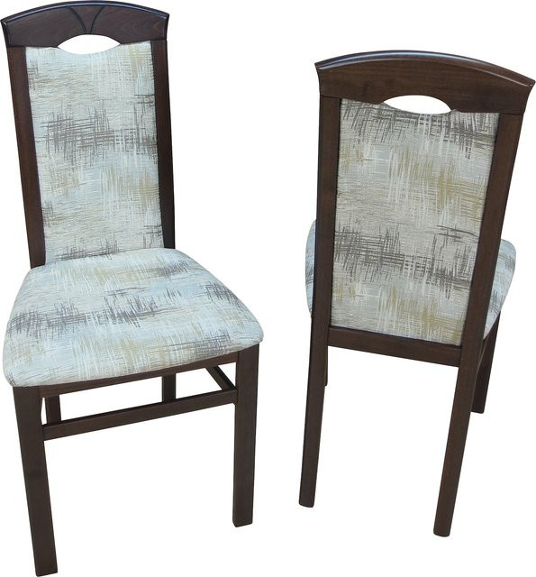 Möbel direkt online Stühle Benny aus Massivholz Buche in Beige (2 Stück) - Bild 1
