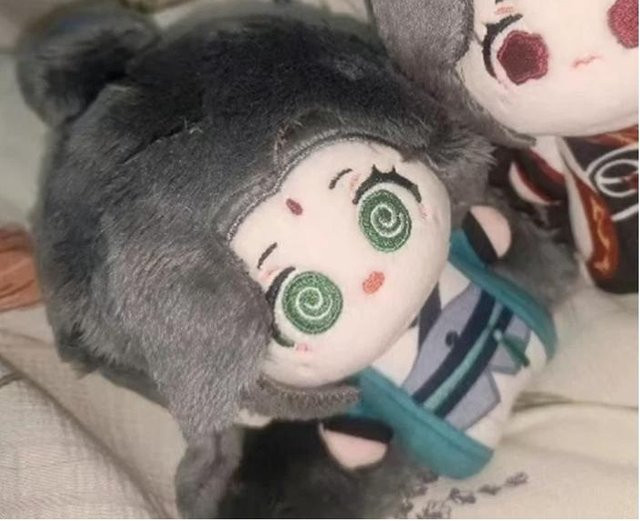 Yiran toy Shen Qingqiu Luo Binghe Baumwollpuppe Plüsch, 10cm, ab 14 Jahren - Bild 1