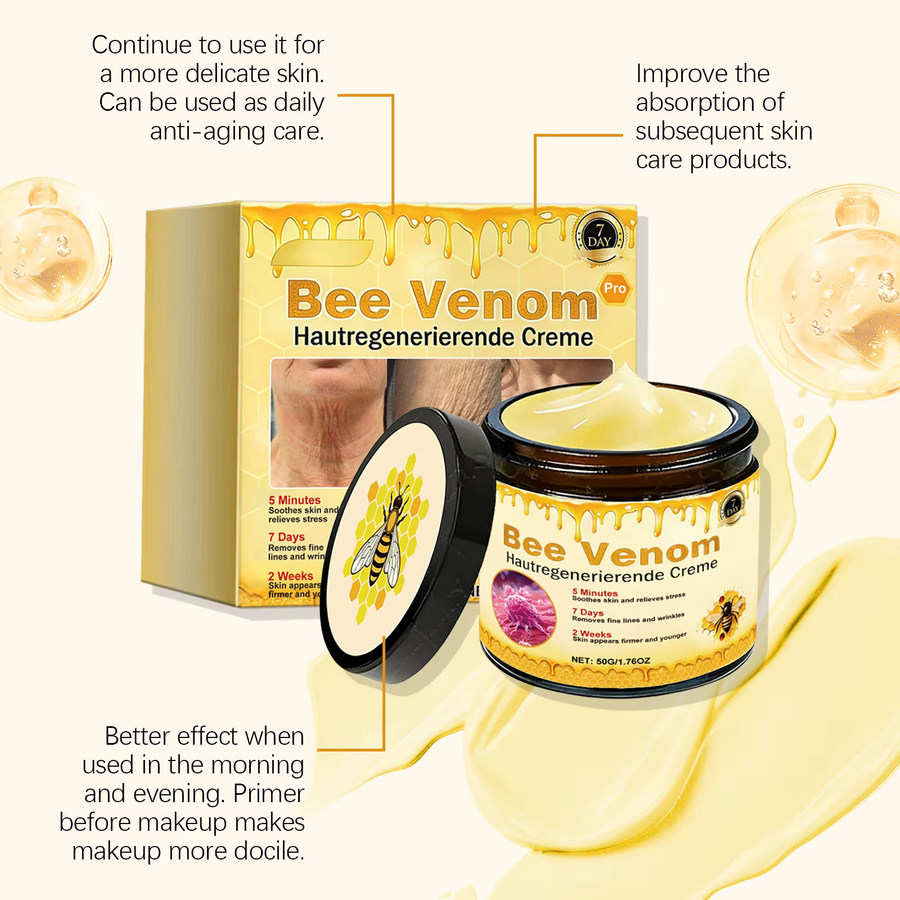 eelhoe Bienengift-Creme, Körper- und Gesichtspflege, Unisex - Bild 3