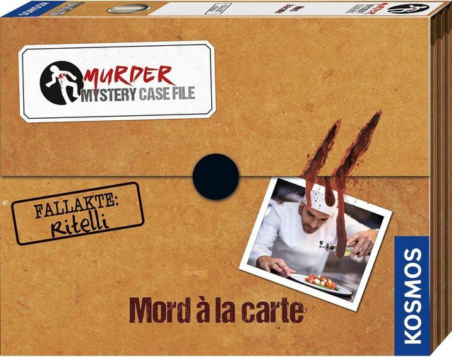 Kosmos Murder Mystery Case File - Mord à la carte, Escape-/Krimispiel - Bild 1