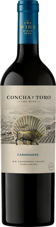 Concha y Toro Carmenere Rotwein, Chile, Valle Central, 2023, trocken, 0,75 l