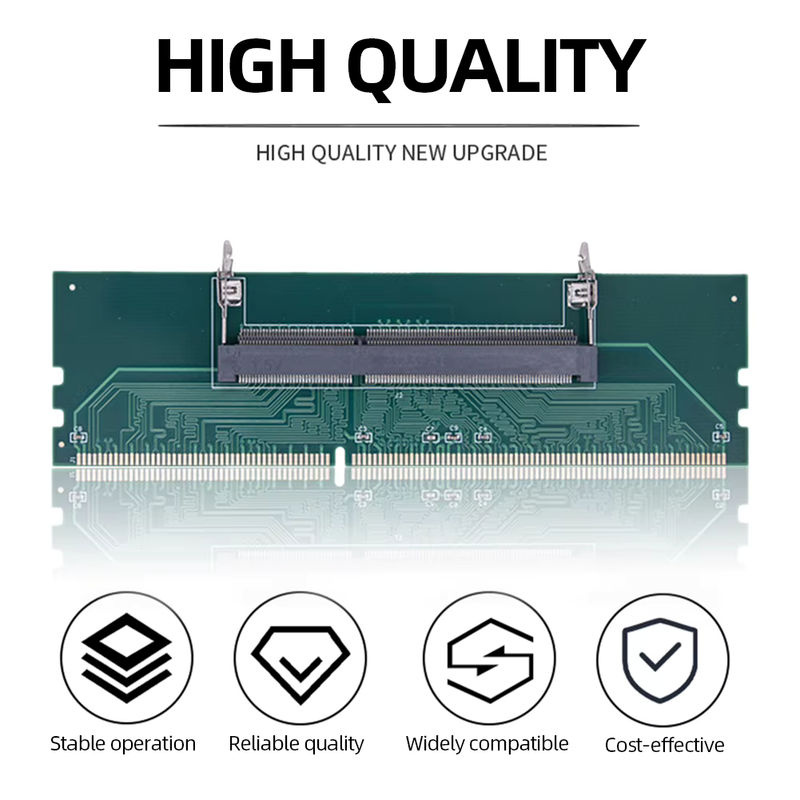 APWIKOGER SO-DIMM zu PC DIMM Speicheradapterkarte für DDR3 und DDR4 Laptop zu Desktop RAM-Upgrade - Bild 5