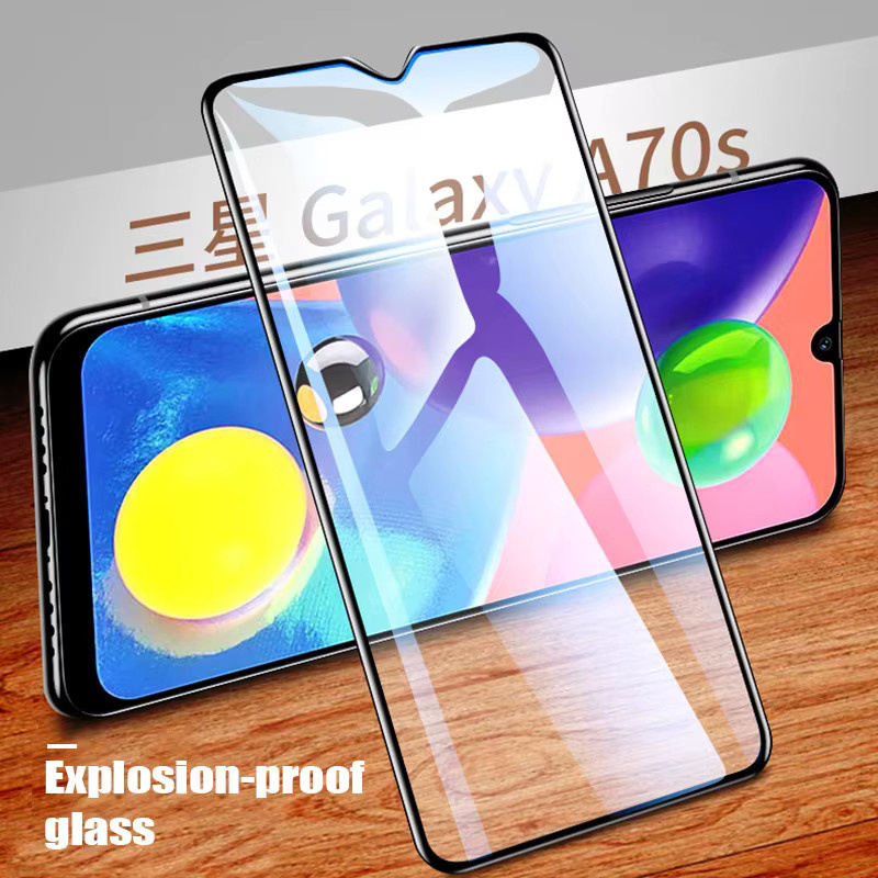 Transparentes Schutzglas für Samsung Galaxy Modelle A52 A32 A51 A12 A72 A50 A71 A22 A21S M51 M31 M12 M21 als vollständiger Displayschutz - Bild 5