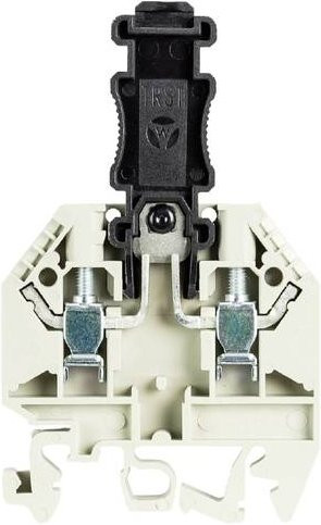Wieland Electric 57.504.4555.0 Trennklemme Schraubmontage Grau 100 Stück - Bild 1
