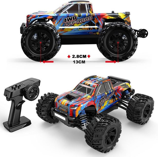 MJX 20208 RC Offroad Monster Truck, 1:20 Maßstab, 4WD, ferngesteuert - Bild 1