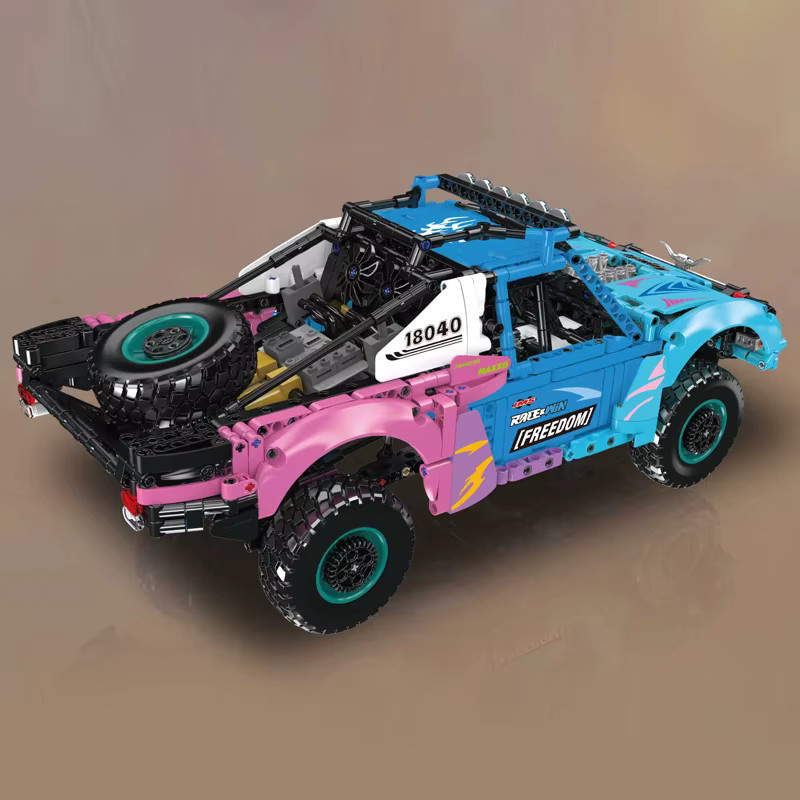 Mould King 18040 Technischer RC-LKW mit Luftfederung, Trophy Truck Bausatz - Bild 2