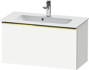 Duravit Waschtischunterschrank D-Neo Compact, weiß glänzend, wandhängend, B/T/H: 81 x 37,2 x 44 cm - Bild 1