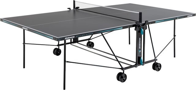 DONIC Tischtennisplatte Style 600 Outdoor wetterfest anthrazit-grau - Bild 1